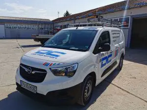 Алуминиев багажник с скоби за стълба SafeClamp