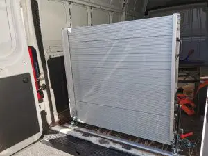 Сгъваема товарна рампа