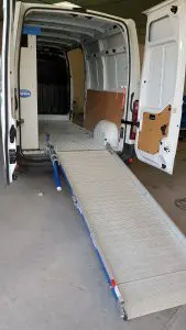 Алуминиева товарна рампа