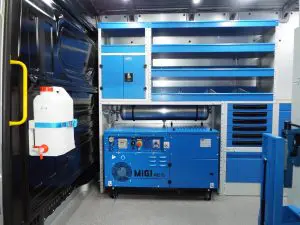 Оборудване за сервизен автомобил