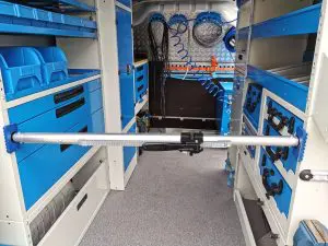 Укрепване на товари Каргобар с гумени краища