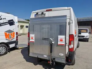 Платформа лифт падащ борд Dhollandia