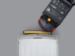 стъпало за ван против удар