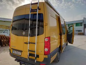 стълба задна врата бус