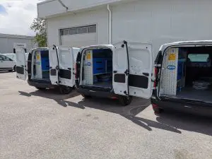 оборудване бус