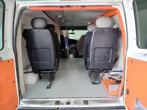 оборудване пътнически бус