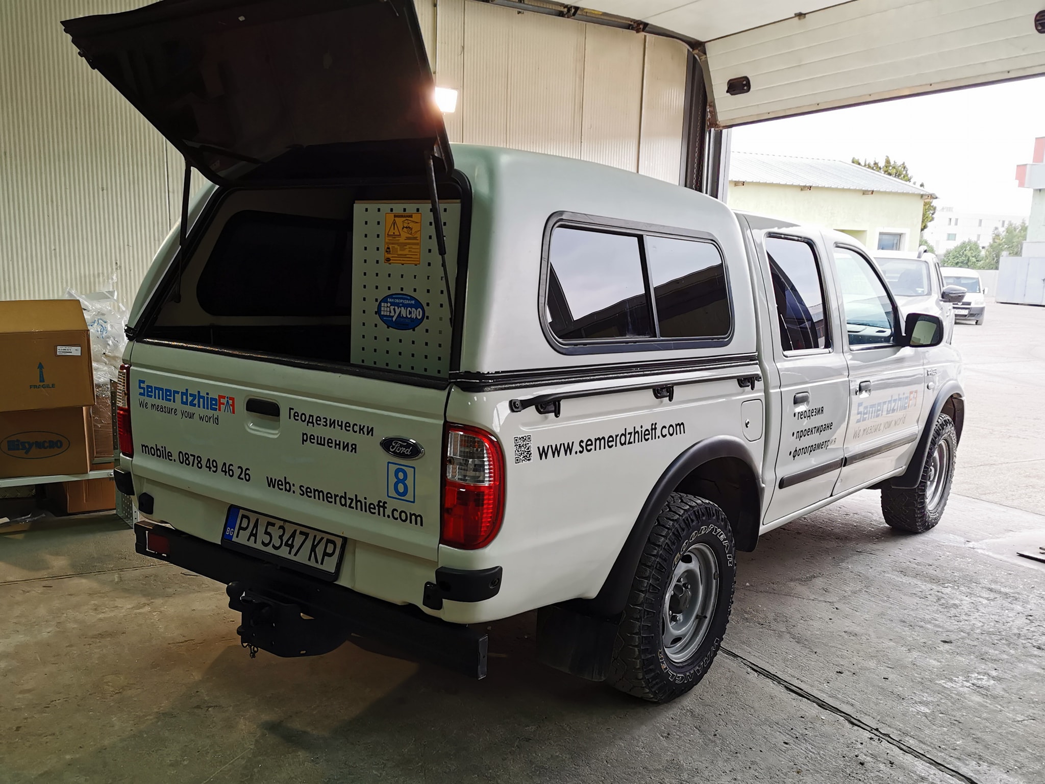 оборудван Ford Ranger